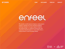 Tablet Screenshot of enfeel.com